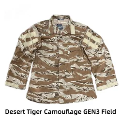 Chaqueta táctica GEN3 G3 Woodland transpirable de manga corta