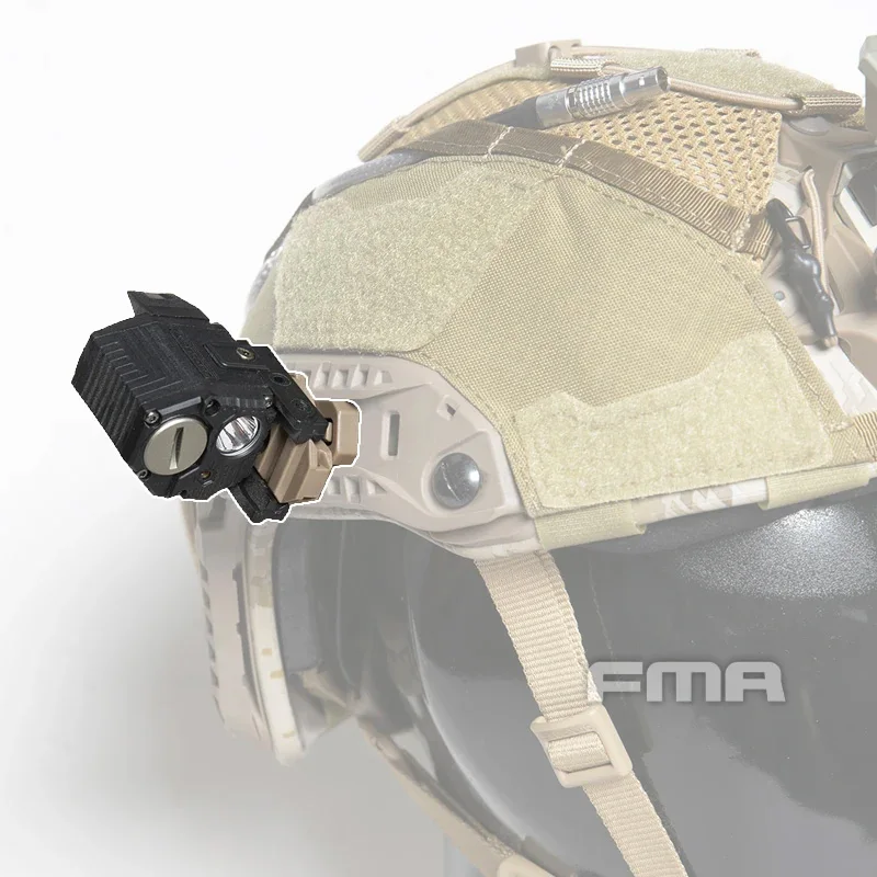 FMA ACR Casco táctico con soporte giratorio para linterna - imagen 2
