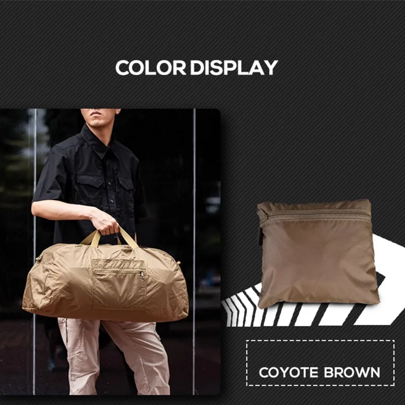 Bolsa táctica plegable COMBAT2000 50L – Al aire libre y campamento