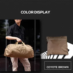 Bolsa táctica plegable COMBAT2000 50L – Al aire libre y campamento