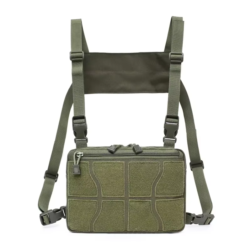 Bolsa táctica MOLLE pecho ajustable multifunción para herramientas - imagen 3