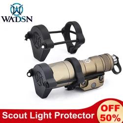 WADSN Linterna táctica funda protector de lente y reflector