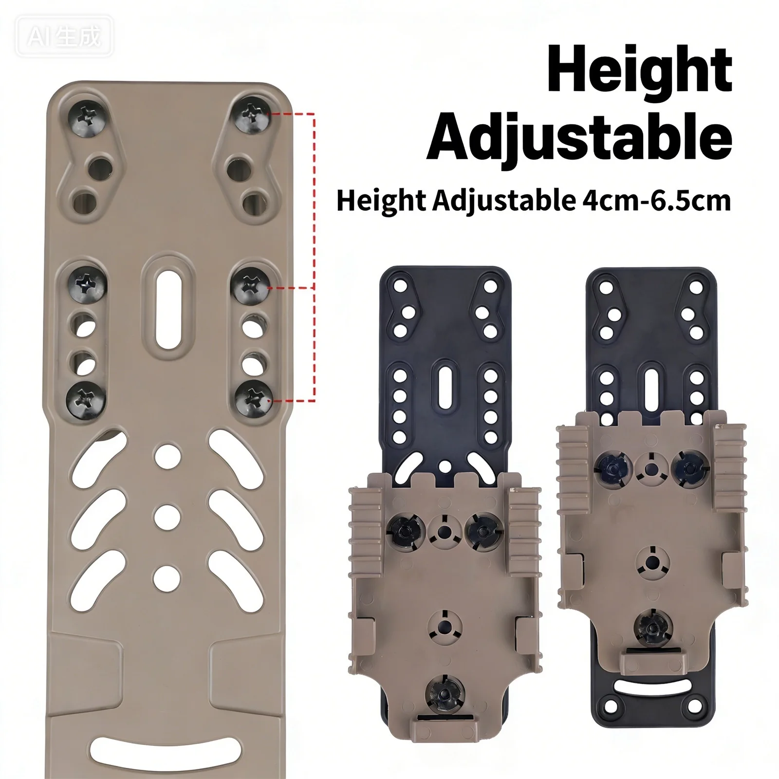 QLS adaptador funda pistola táctica MOLLE cinturón - imagen 4