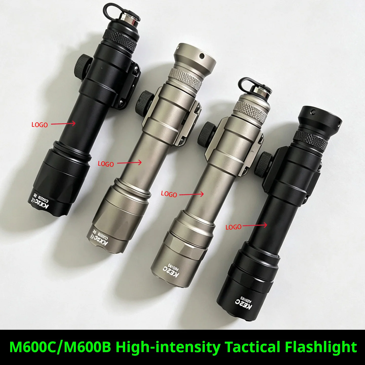Linterna táctica Surefire M300/M600 AXON con mando remoto Picatinny - imagen 4