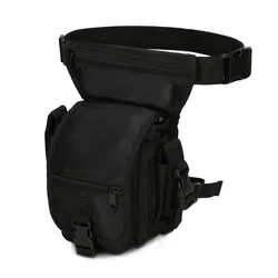 Riñonera táctica Molle para pierna – Bolsa caza senderismo ajustable