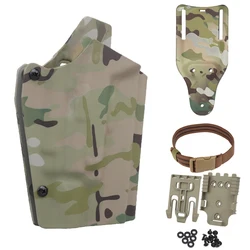 Funda Kydex Glock 17/19 liberación rápida táctica