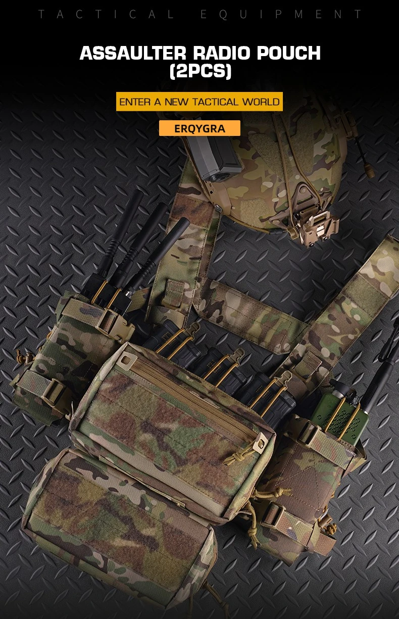 Bolsa táctica con sistema Molle