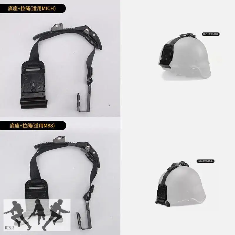 Base de montaje para casco táctico M88/MICH NVG - aluminio profesional - imagen 5