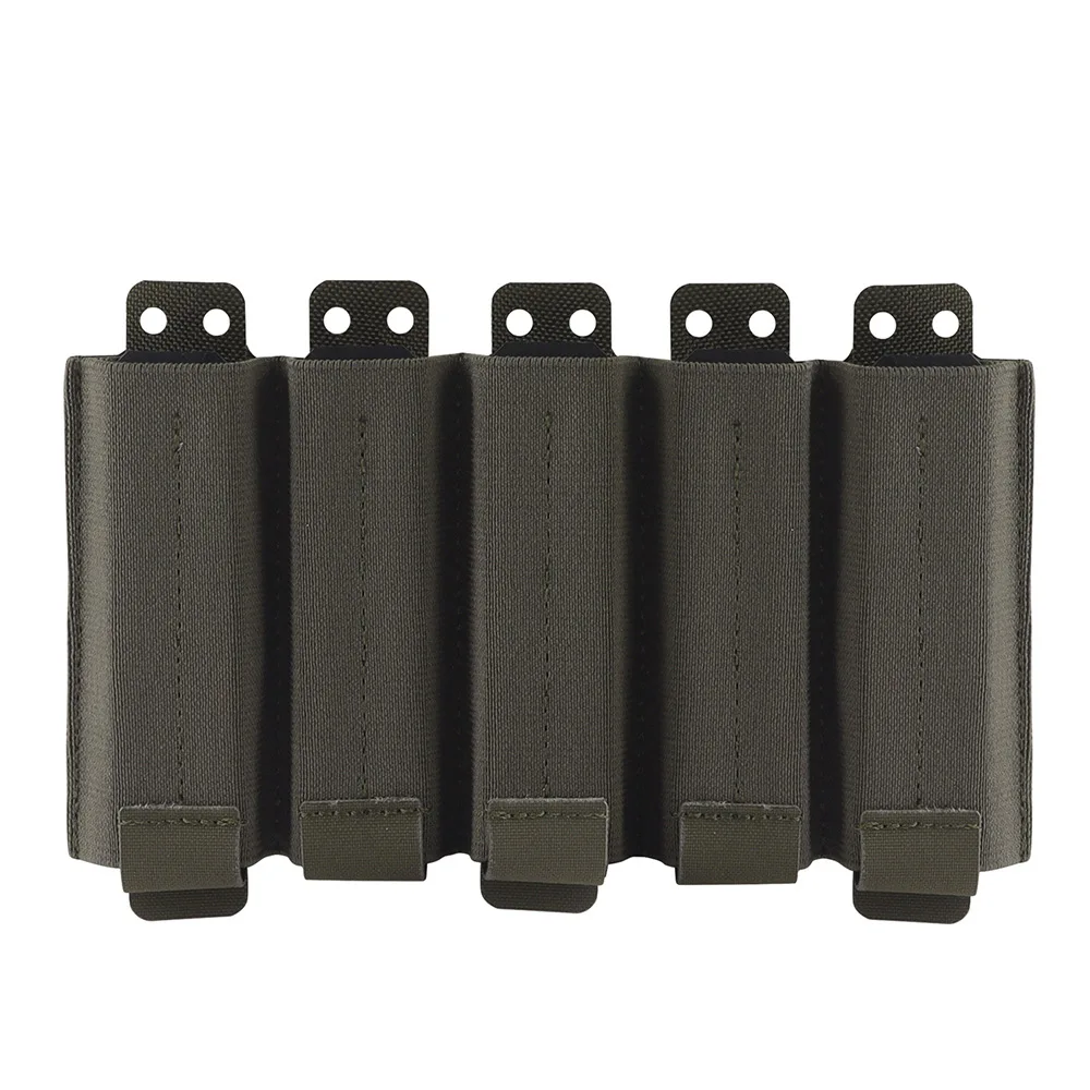 Portacargador táctico MOLLE para pistola, segunda capa frontal