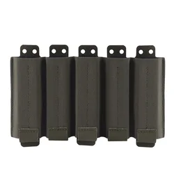 Portacargador táctico MOLLE para pistola, segunda capa frontal