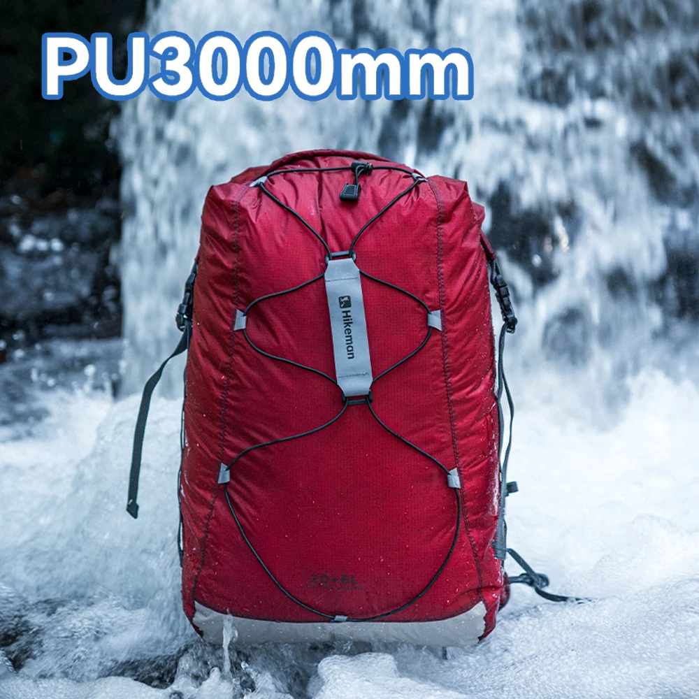 Mochila senderismo impermeable ligera plegable gran capacidad acampar - imagen 3