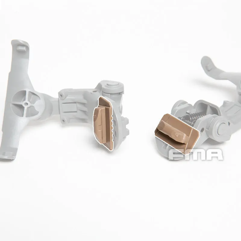 Adaptador de montaje táctico casco FMA Wendy para rail de auriculares - imagen 5