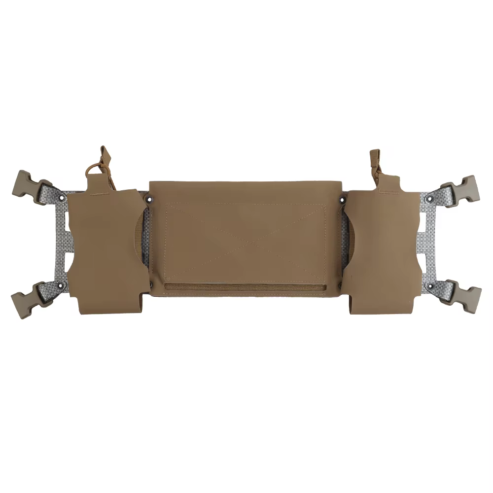Chaleco táctico MOLLE MK4 con bolsillo portaemisoras - imagen 2