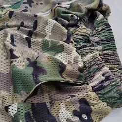 Conjunto táctico de malla transpirable con capucha ligera verano