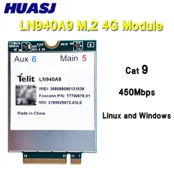 Módulo 4G LTE Cat9 M.2 para ordenador portátil táctico