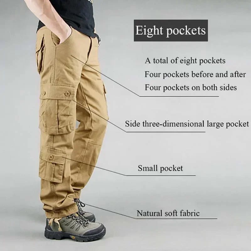Pantalón táctico elástico para combate, senderismo y camping outdoor - imagen 4