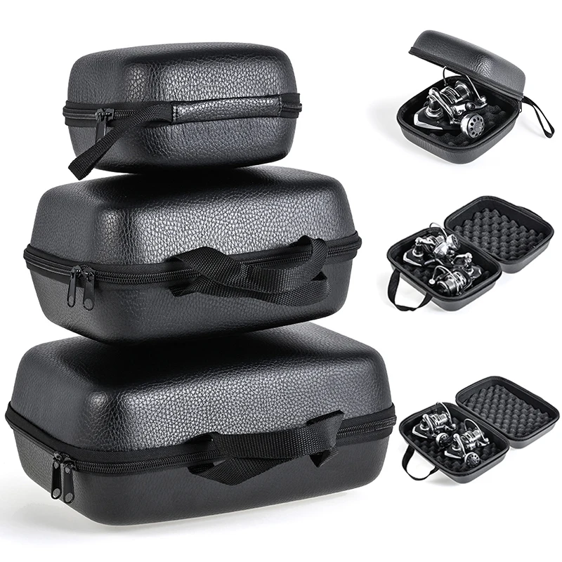 Caja protectora impermeable antichoque para carretes de pesca