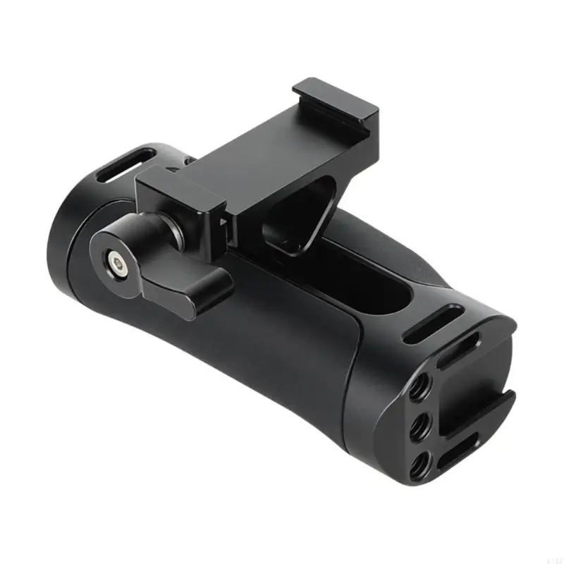 Alza lateral para cámara DSLR con soporte de rosca para trípode