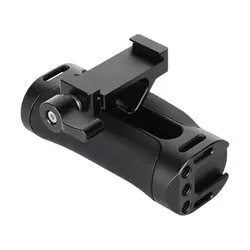 Alza lateral para cámara DSLR con soporte de rosca para trípode