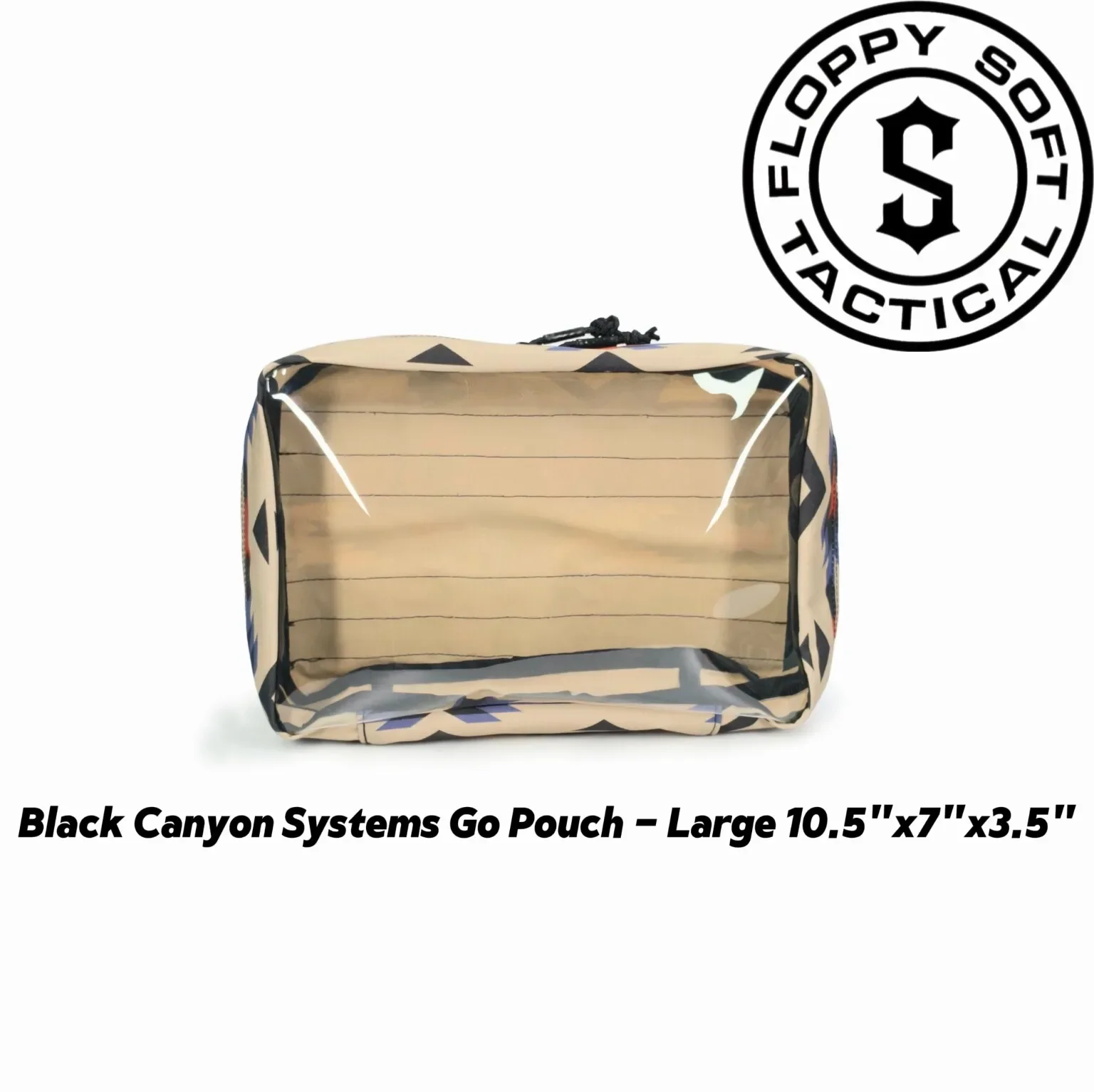 BlackCanyonSystems Bolsa de almacenamiento táctica multiusos transparente