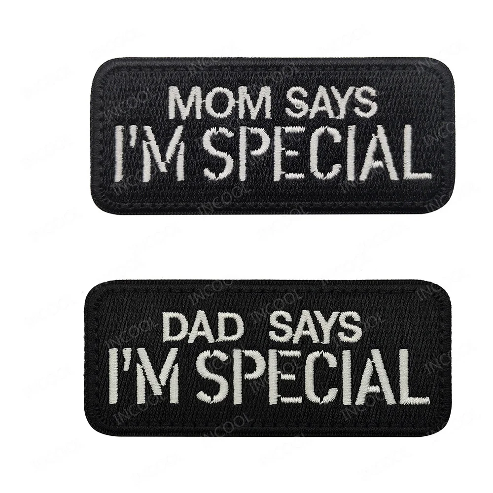 Parche bordado para ropa, gorras y mochilas con frases infantiles - imagen 3