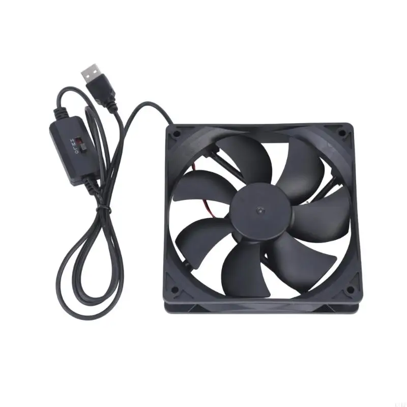 Ventilador USB con control de velocidad y rodamiento hidráulico - imagen 2