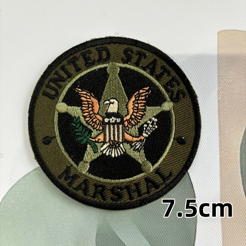 Parche Sheriff bordado identificación militar táctica MOLLE - imagen 3