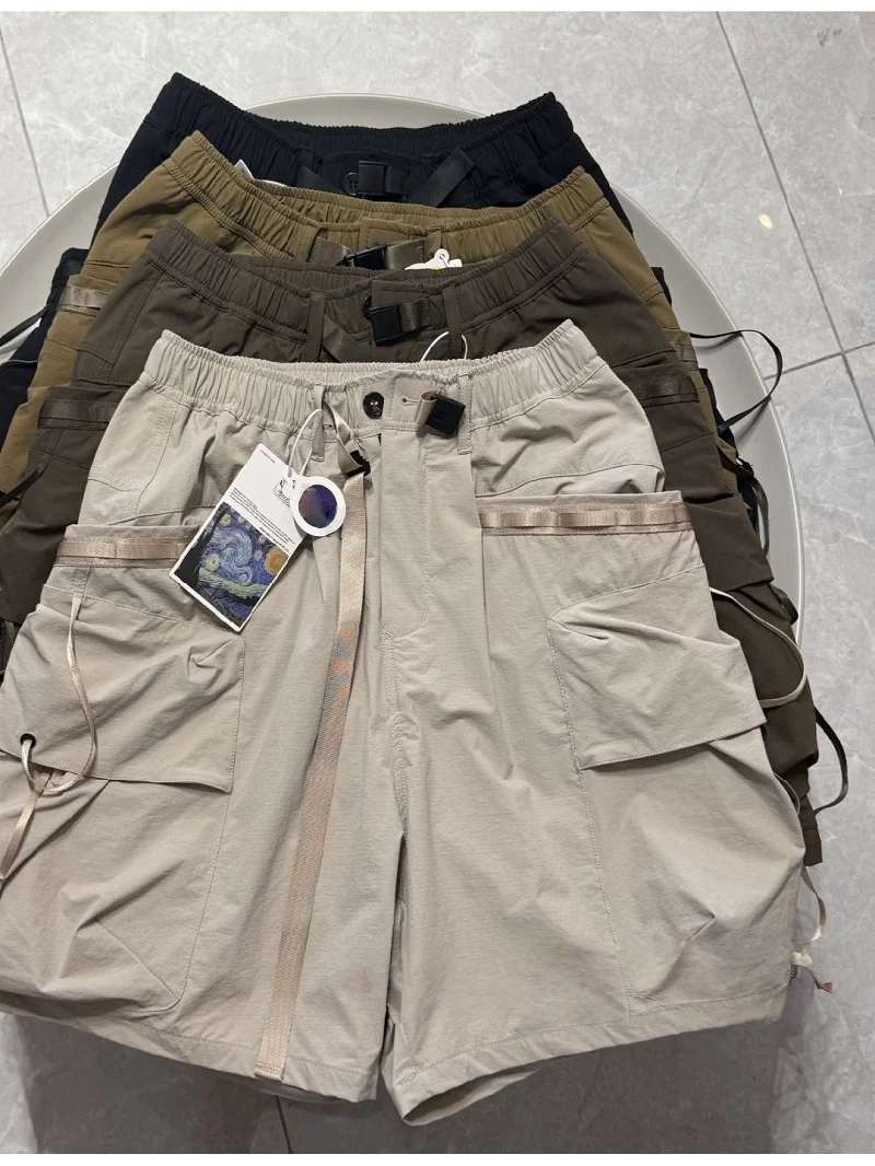 Bermudas outdoor de verano ligeras y sueltas - imagen 4