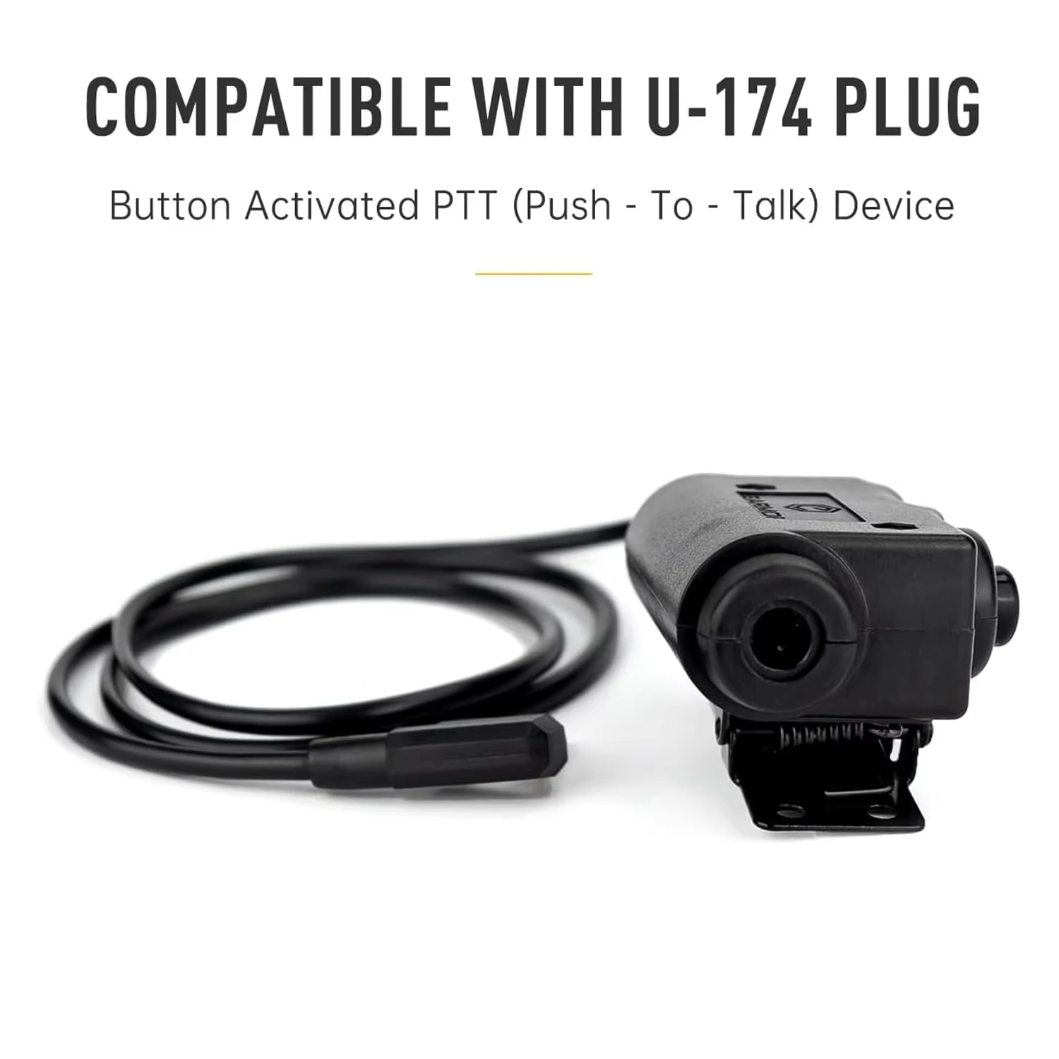 EARMOR M51: adaptador PTT Kenwood de 2 pines para M32 y SE32 - imagen 4
