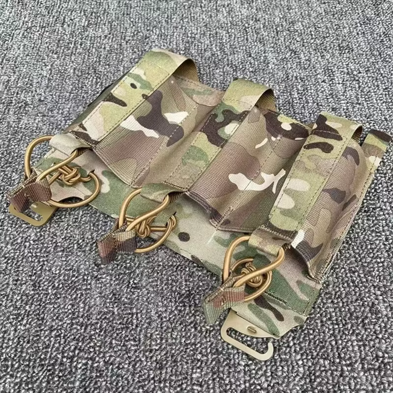Bolsa portacargadores táctica MOLLE elástica con corte láser - imagen 4