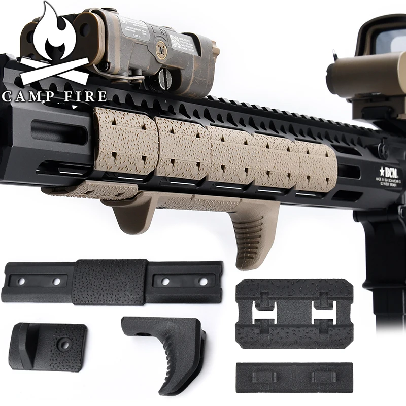 Kit cubrerrieles M-LOK nailon – Empuñadura bajo perfil airsoft - imagen 3