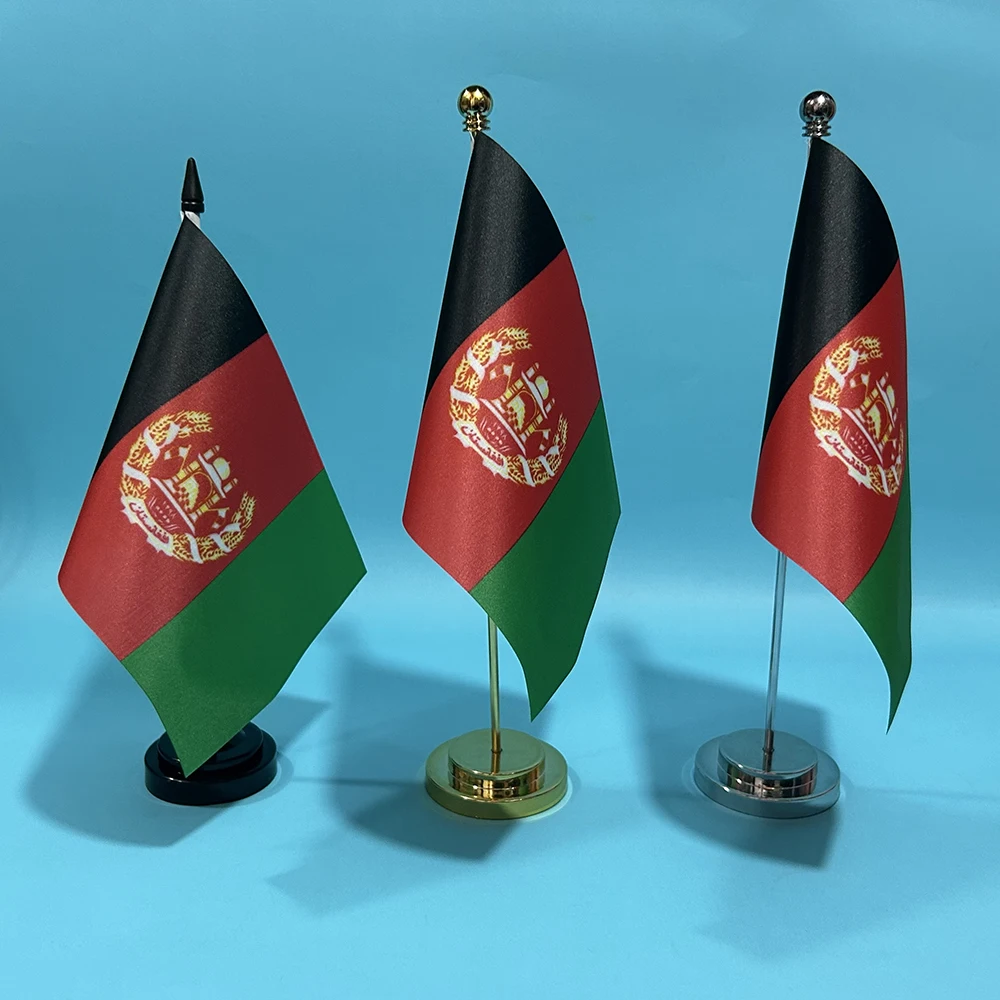 SKY Bandera afgana miniatura de sobremesa – Coleccionismo militar - imagen 5
