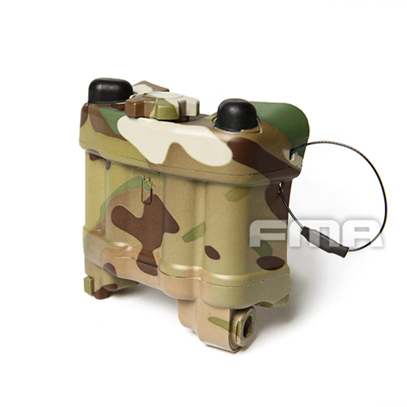 FMA Tactical NVG caja de batería PVS-31 Multicam para visión nocturna