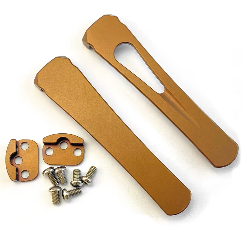 Clip transporte profundo Griptillian 551 Modular V2 titanio tornillos - imagen 3
