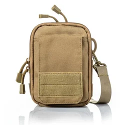Funda táctica teléfono MOLLE EDC con bloqueo para tarjetas