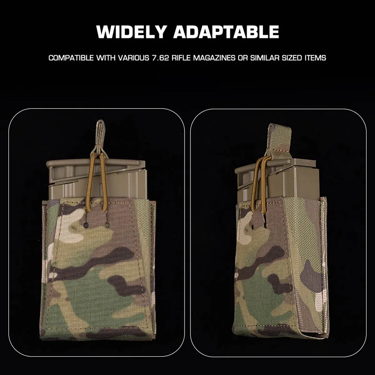 ATTACKER portacargador elástico MOLLE para cargador de rifle - imagen 2