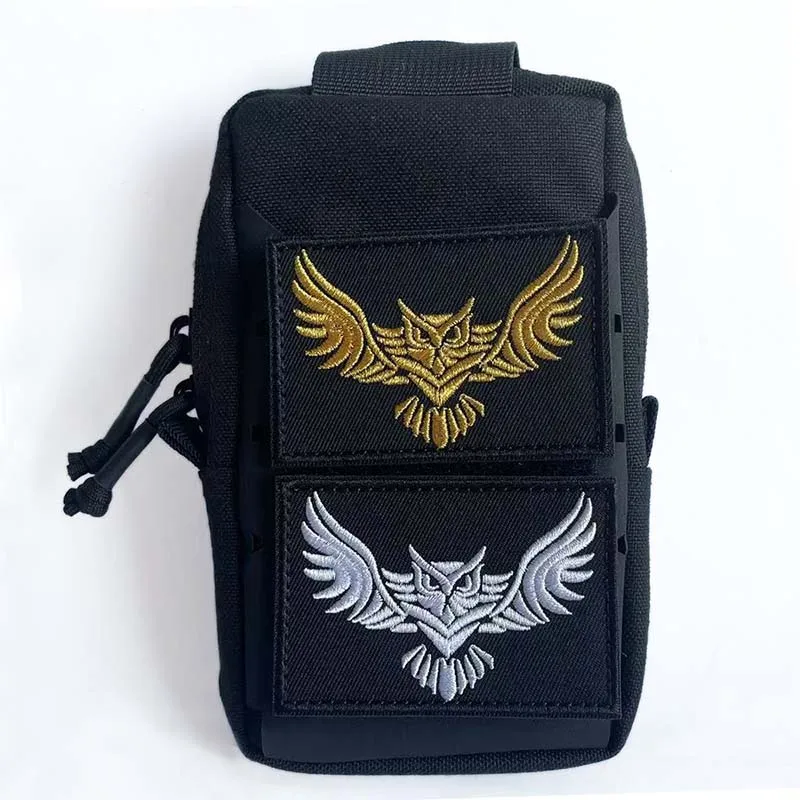 Parche táctico Rana Frogman bordado gancho y bucle para mochila - imagen 3