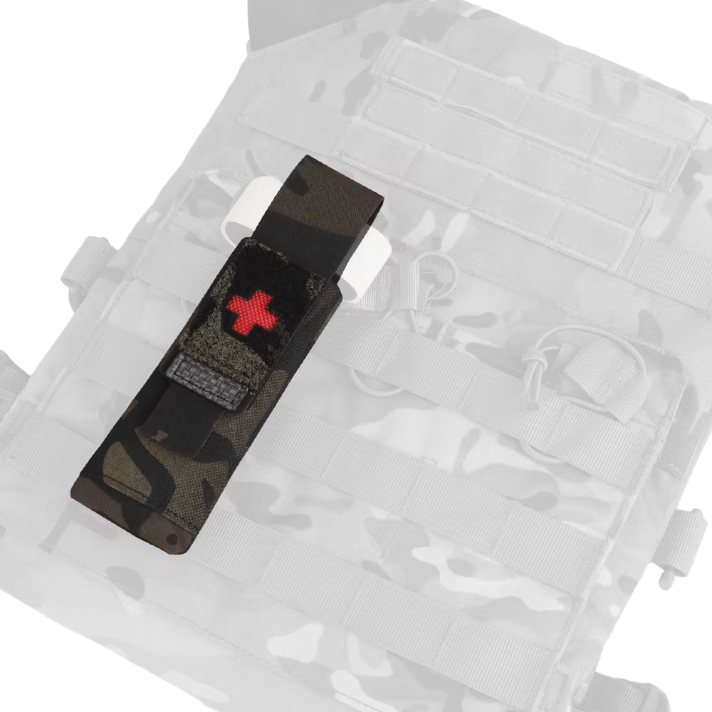 Bolsa de torniquete táctico Knight MOLLE para chaleco