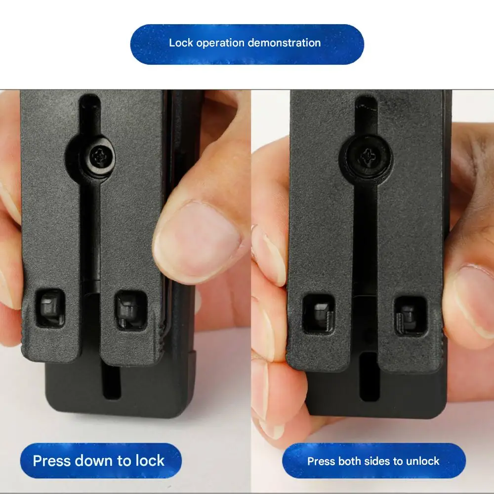Funda táctica MOLLE para cargador extracción rápida con bloqueo - imagen 5