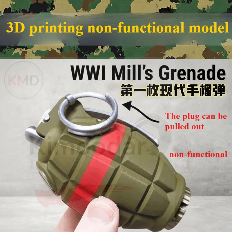 Modelo 3D de molinos británicos impresos para decoración no funcional - imagen 2