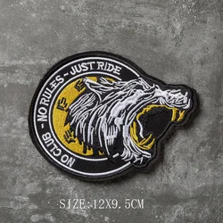 Brazalete táctico Ranger bordado tigre volador moral con velcro