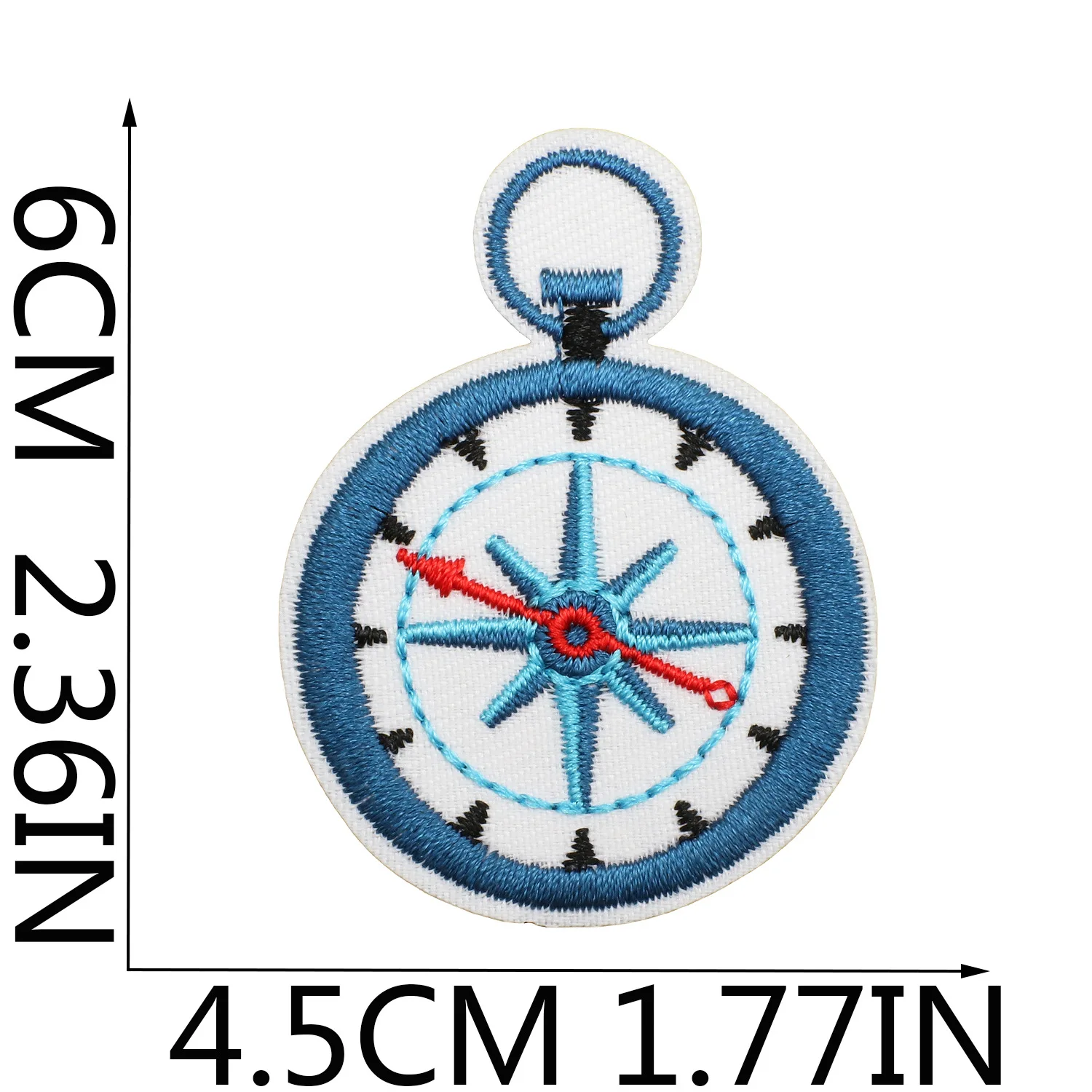 Insignias bordadas tipo faro y gaviota