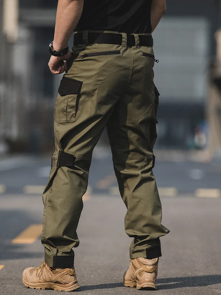 Tom pantalones tácticos impermeables pierna recta para exterior - imagen 4