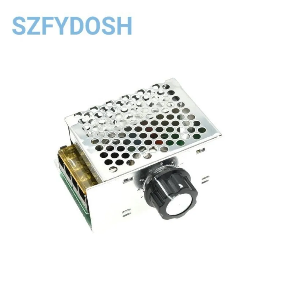 Regulador SCR potenciómetro regulable velocidad motor DC - imagen 3