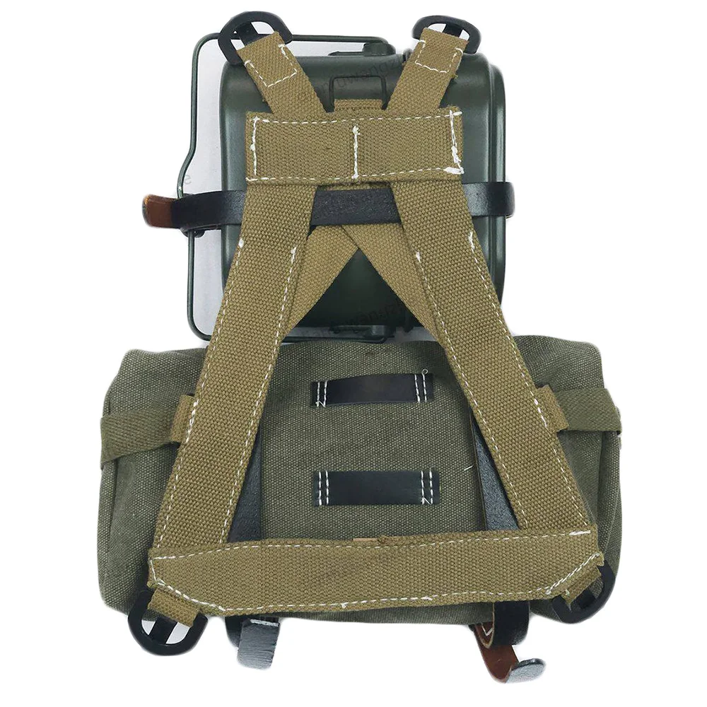 Set de cocina militar WW2 alemán con bolsa A-frame y sistema porteo - imagen 5