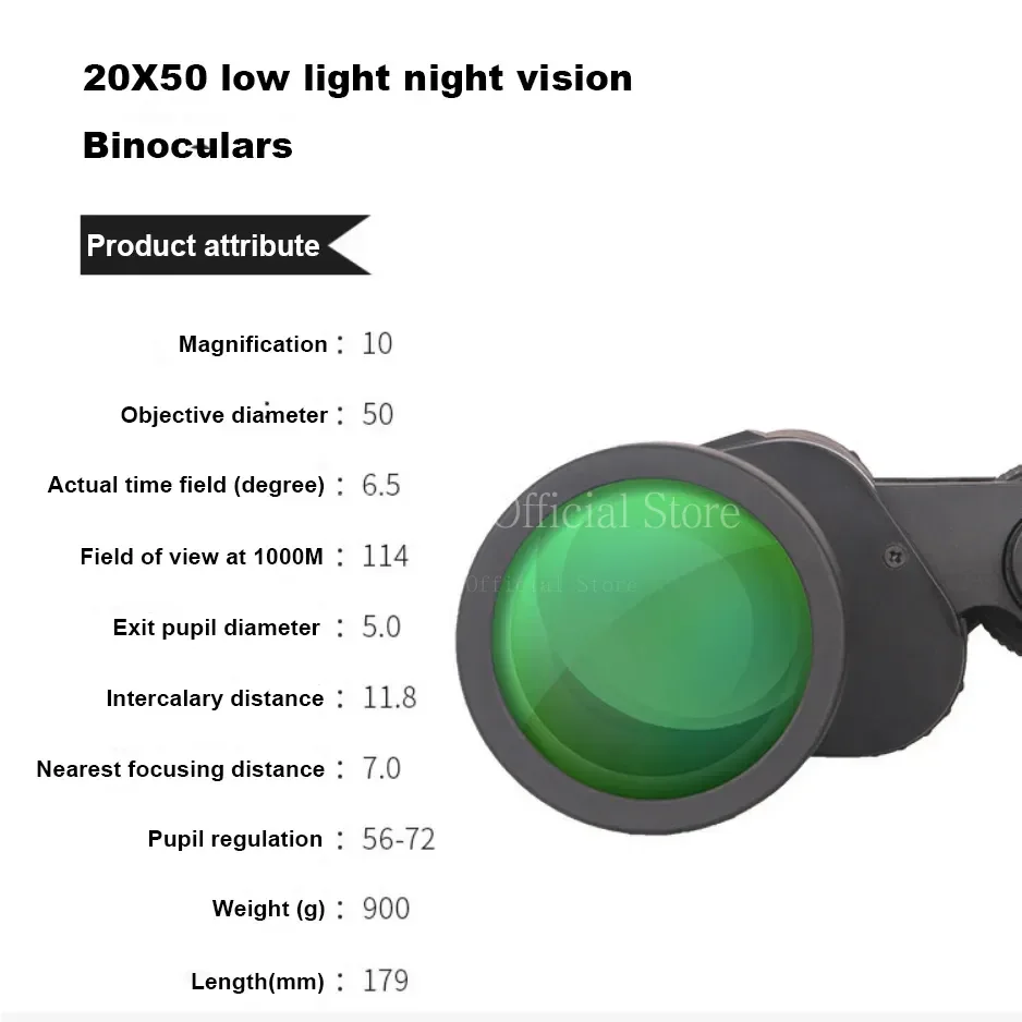 Uso al aire libre: visor binocular largo alcance