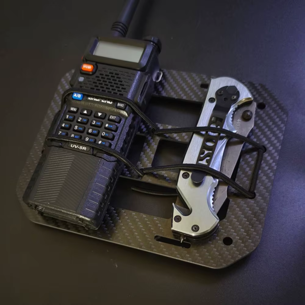 Fwoyonze reposacabezas táctico MOLLE para asiento de coche