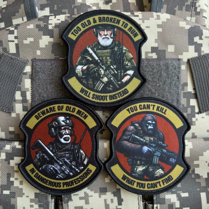 Parche táctico infantería – vista frontal