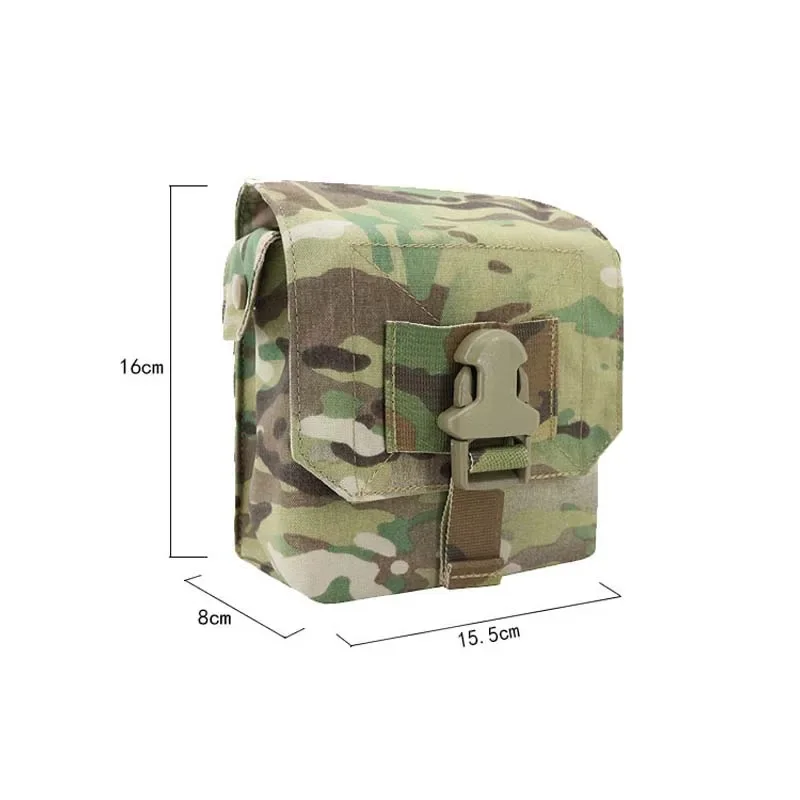Bolsa táctica MOLLE M60 de almacenamiento en ripstop para exteriores - imagen 5