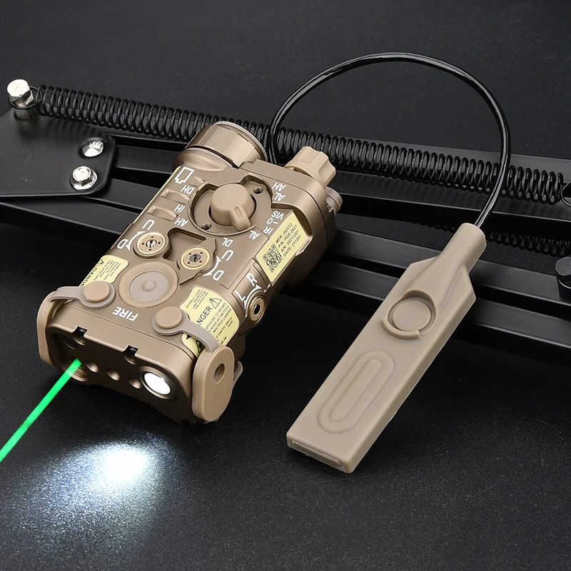 WADSN NGAL L3 puntero láser táctico tricolor doble airsoft - imagen 5